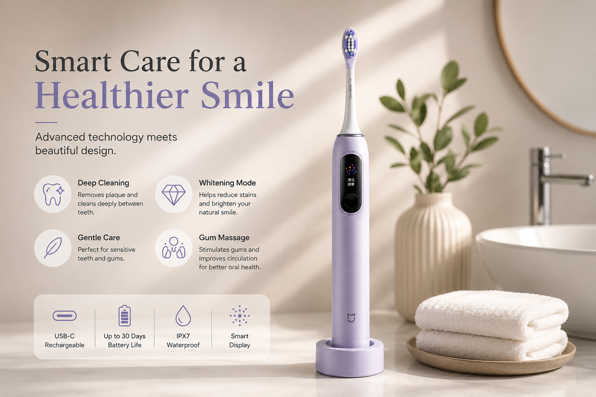 Smart Oscillating Electric Toothbrush Pro.