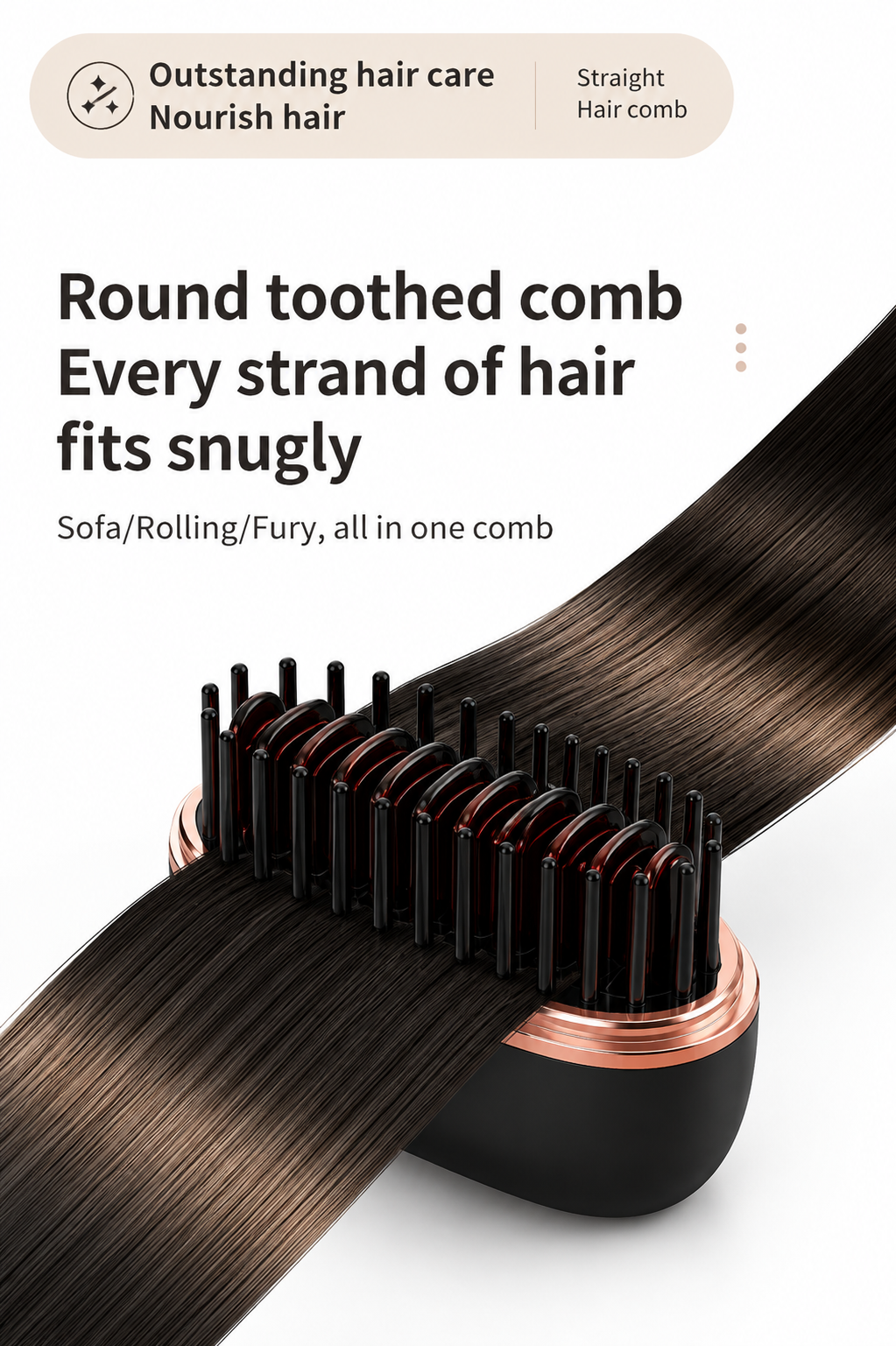 Mini Cordless Heated Styling Brush