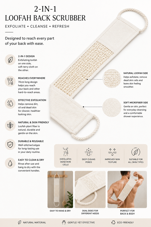 Exfoliating Back Scrubber