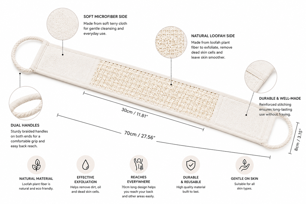 Exfoliating Back Scrubber