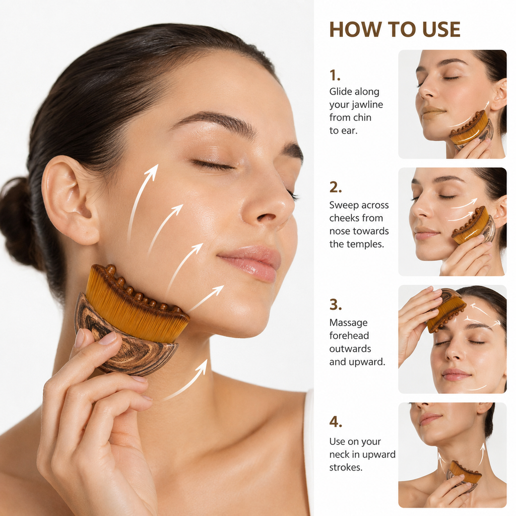 Wooden Facial Mass