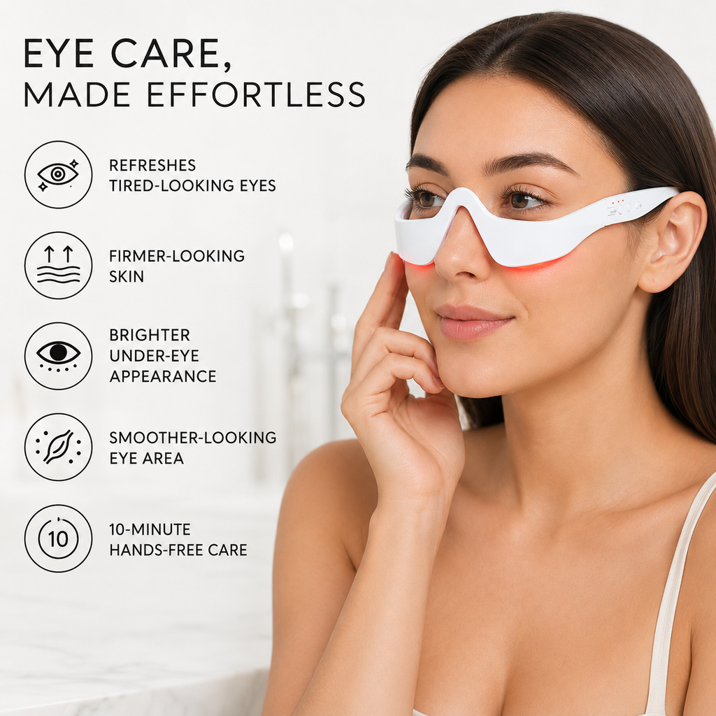 EMS & Red Light Under-Eye Care Device