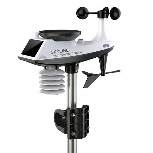 🌪️ Skyline Smart Weather Station: The Brain for Your Smart Home