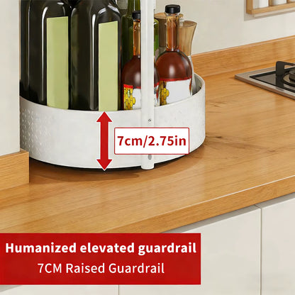 2-Tier 360° Rotating Spice Rack