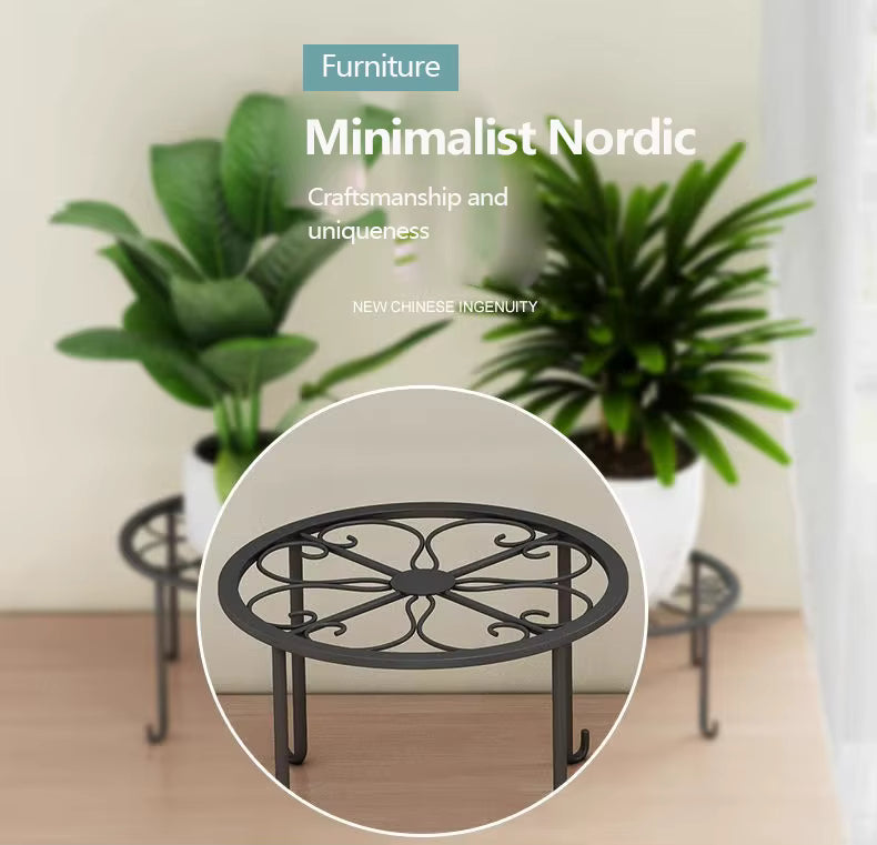 European Style Iron Plant Stand