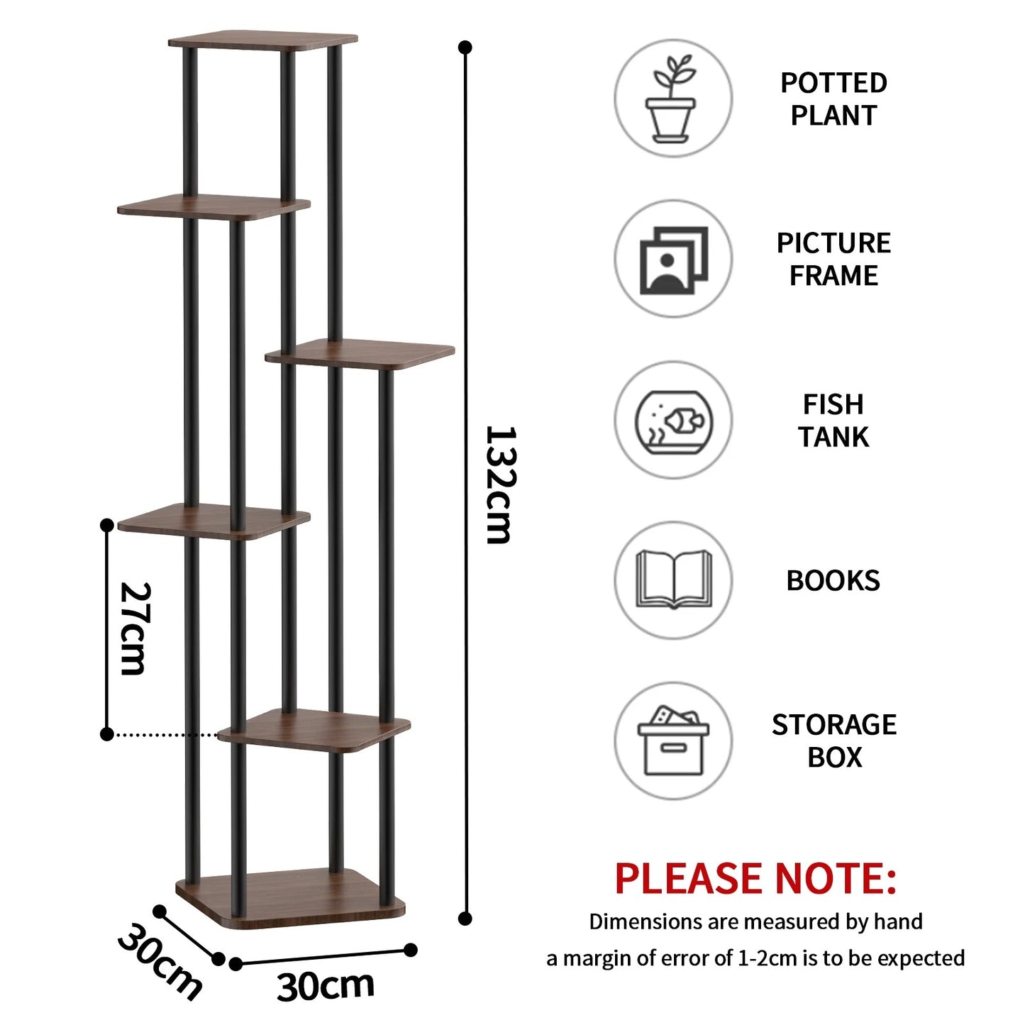 Multi-Tier Flower Pot Stand