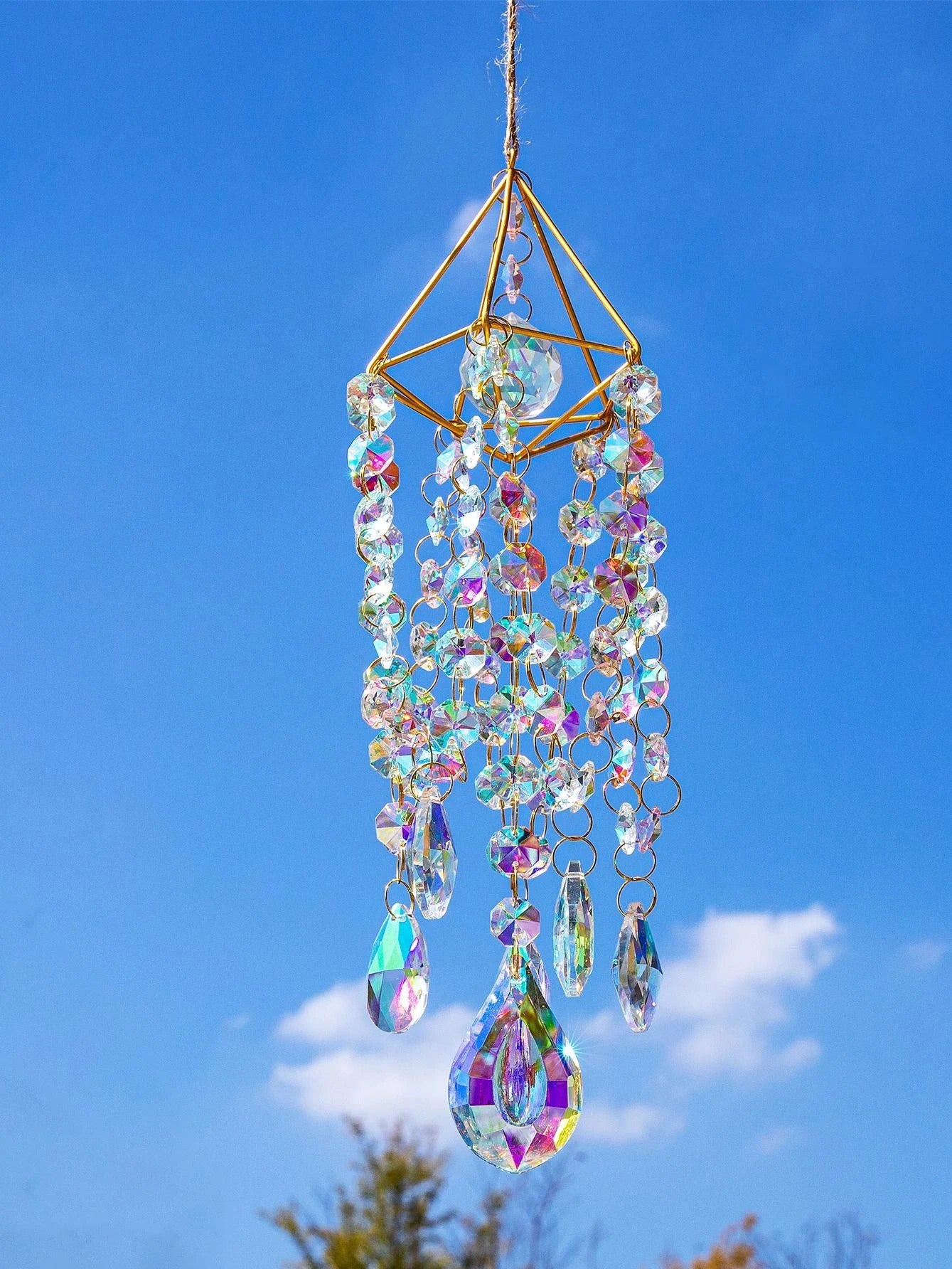 Stunning Crystal Suncatcher & Rainbow Maker
