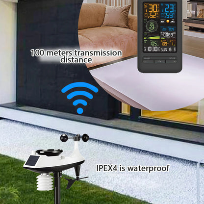 🌪️ Skyline Smart Weather Station: The Brain for Your Smart Home