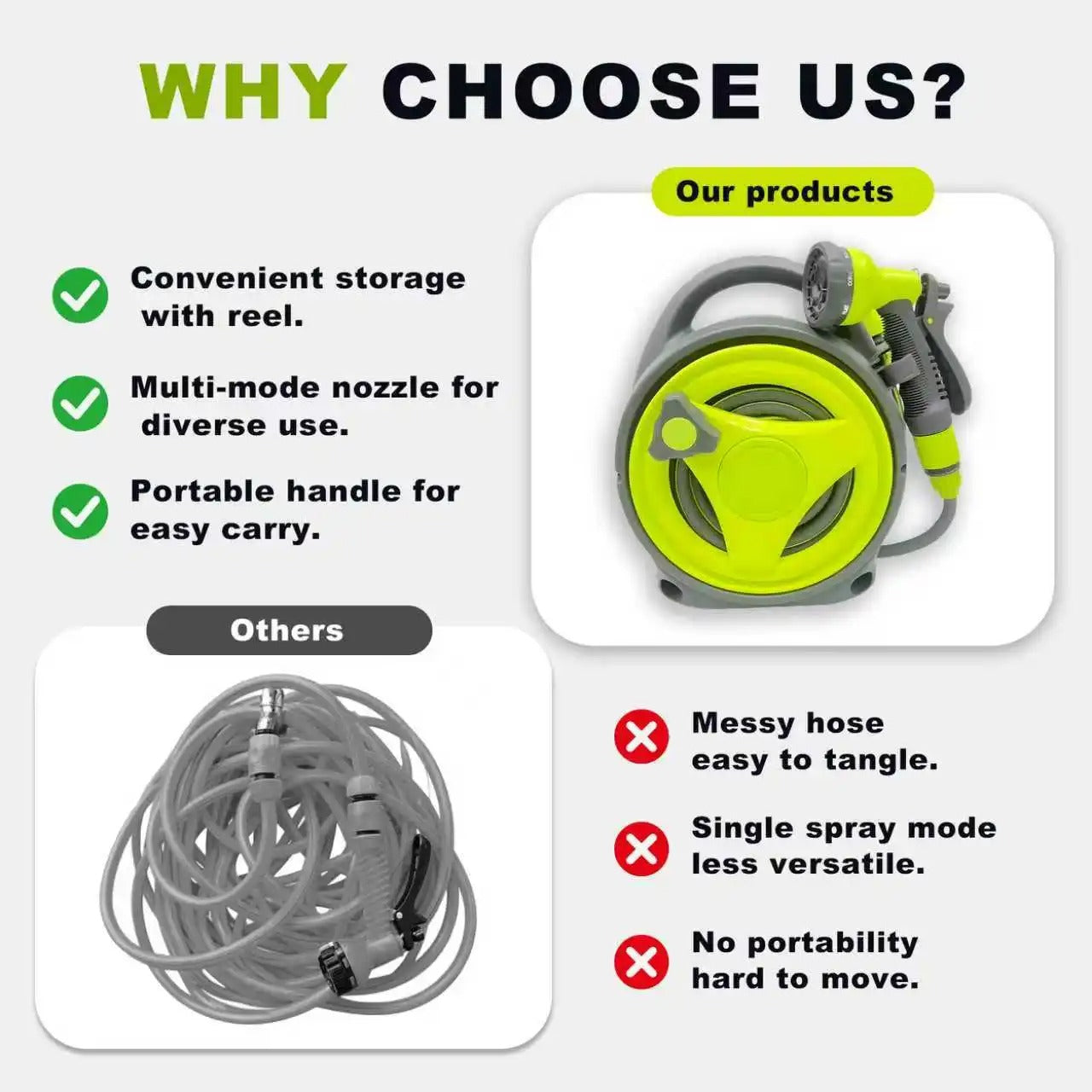 Automatic Garden Hose Reel