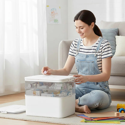 3-Tier Medicine Storage Box