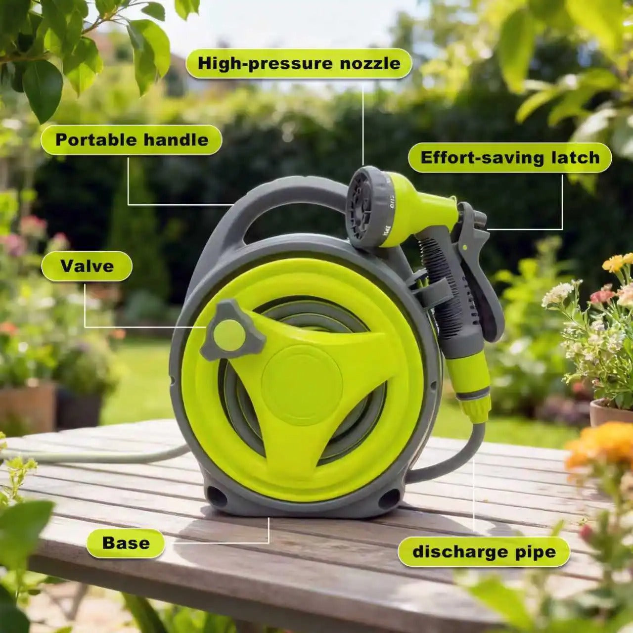 Automatic Garden Hose Reel